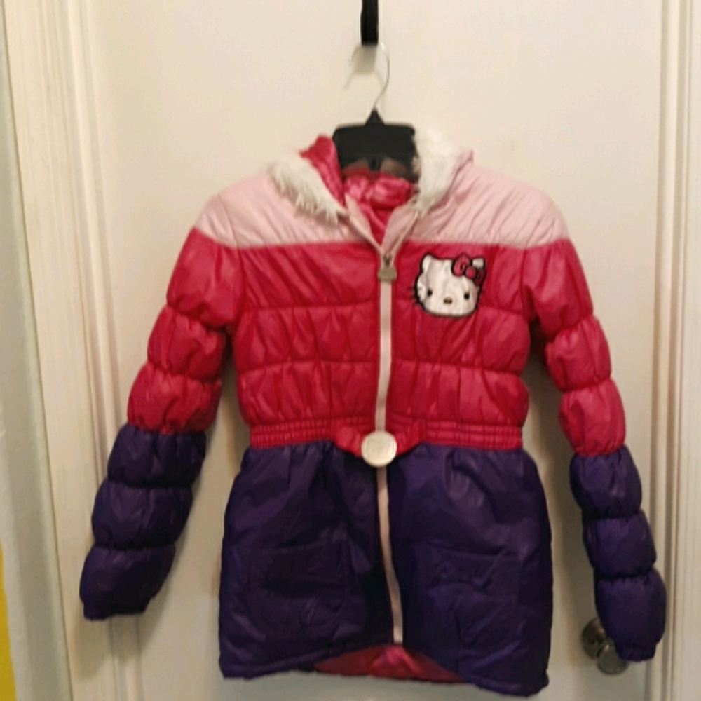 EUC Hello Kitty girl's jacket size 14